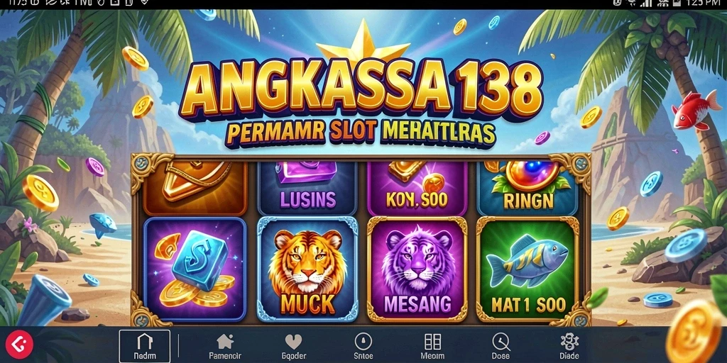 Tampilan gameplay seru dari ANGKASA138 yang menggoda pemain.