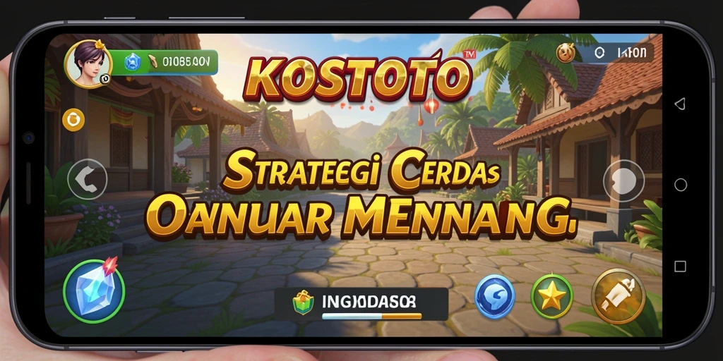 Screenshot gameplay KOSTOTO yang menampilkan pertempuran strategis.