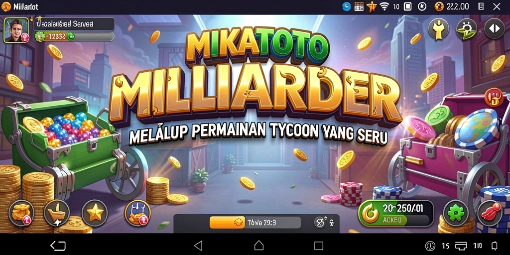 Screenshot MIKATOTO menampilkan momen seru dalam gameplay Tycoon.