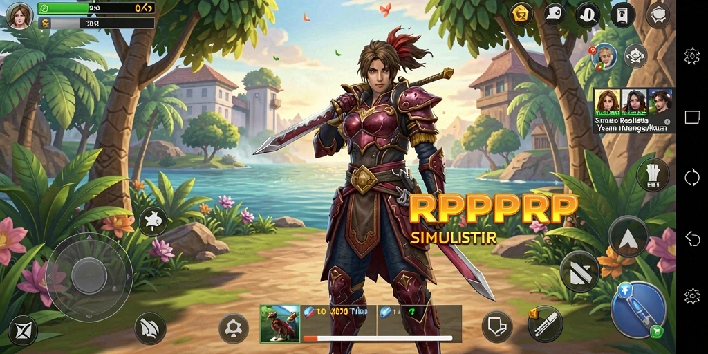 Screenshot gameplay menampilkan tantangan simulasi yang seru.