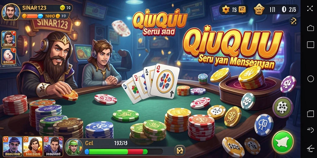 Gameplay SINAR123 yang menegangkan dan penuh strategi QiuQiu.