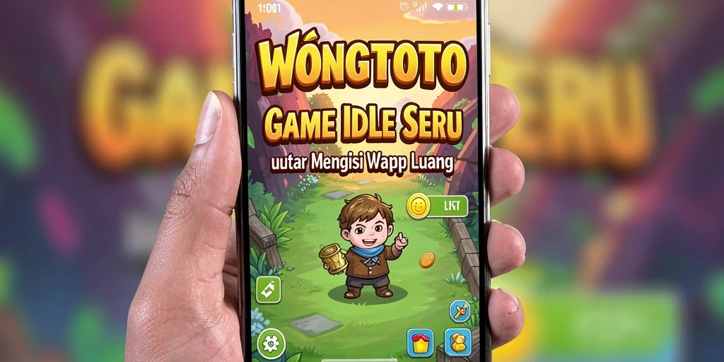 Tampilan gameplay WONGTOTO yang menarik dalam mode Idle.